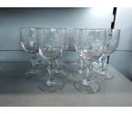 VERRES ANCIEN X10