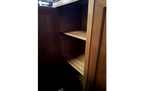 ARMOIRE 2 PORTES CHÊNE BLOND +CLEF