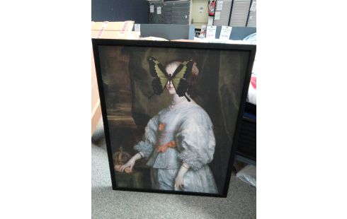 CADRE IMPRESSION TOILE MINHEART