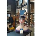 BUSTE PAPIER MACHE ANNEES FOLLES