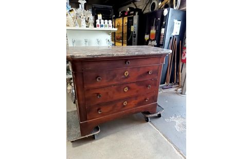 COMMODE MARBRE XIX ÈME
