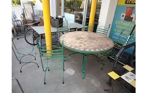 TABLE ZELLIGE+6CH