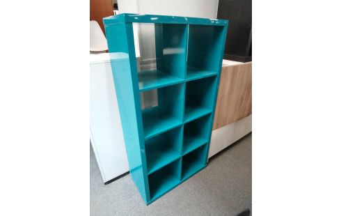 ETAGERE CASIERS BLEUE