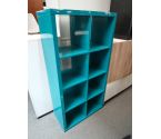 ETAGERE CASIERS BLEUE