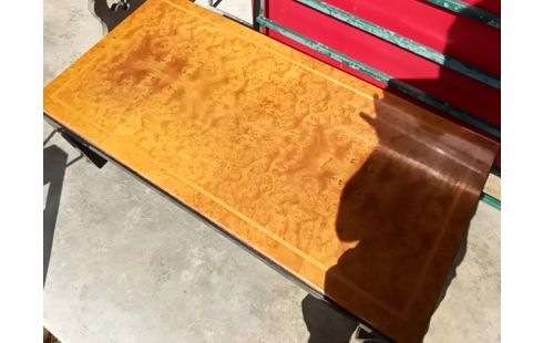 TABLE BASSE LOUPE D'ORME