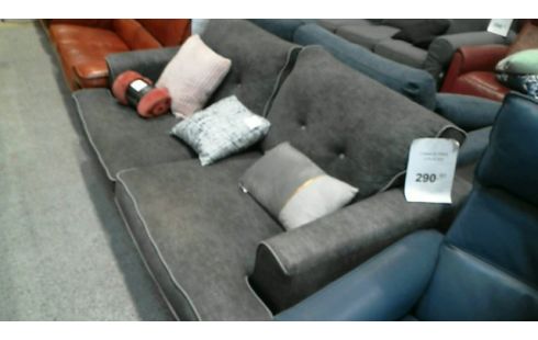 CANAPE  GRIS 3 PLACES