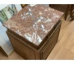 CHEVET BOIS MARBRE