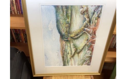 CADRE DORE PAYSAGE