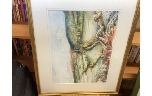CADRE DORE PAYSAGE