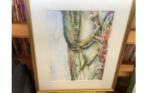 CADRE DORE PAYSAGE