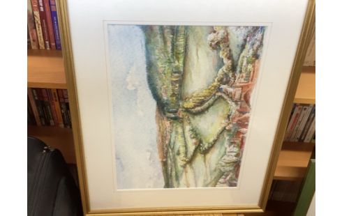 CADRE DORE PAYSAGE