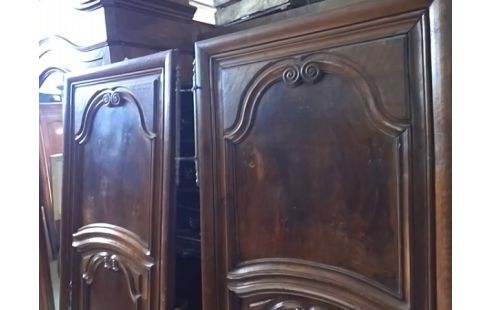 LOT DE 2 PORTES BOIS ANCIENNE