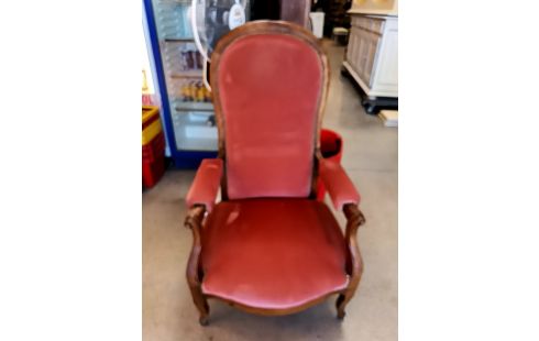 FAUTEUIL VOLTAIRE VELOURS