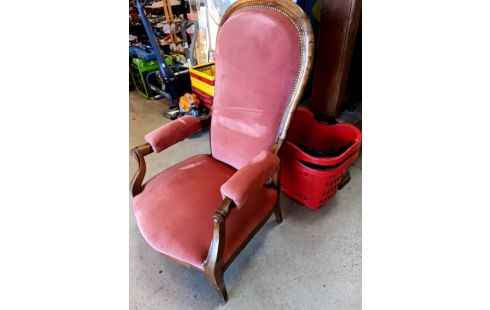FAUTEUIL VOLTAIRE VELOURS