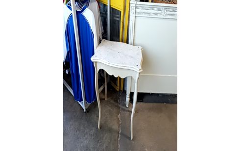 TABLE D'APPOINT DESSUS MARBRE