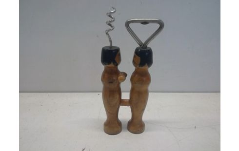 FLESOPENER EROTISCH HOUT VINTAGE