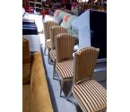 4 CHAISES STYLE LOUIS XVI