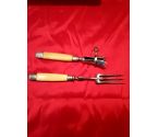 SERVICE A GIGOT MÉTAL ARGENTÉ