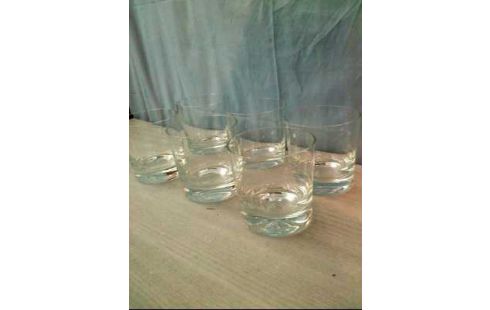 WISKY-GLÄSER <ROSENTHAL> 6ER-SET