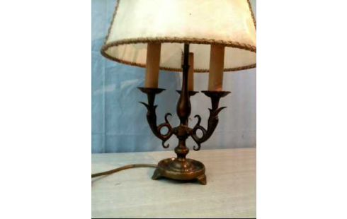 TISCHLAMPE METALL WEISS VINTAGE