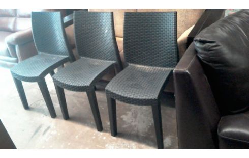 LOT DE 3 CHAISES