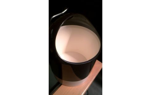 SEAU A GLACE VINTAGE BRUN ECRU PVC