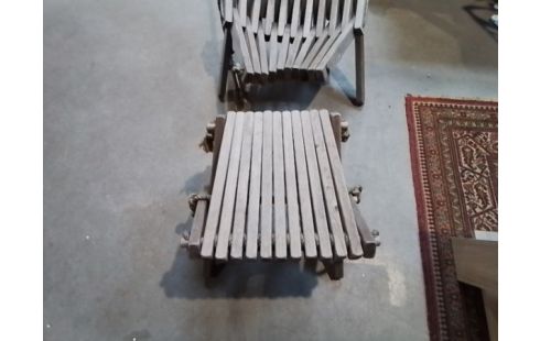CHAISE BOIS DE JARDIN