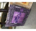 TABLEAU FLEURS MAUVE
