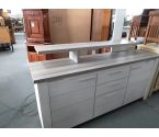 BAHUT BAS MODERNE 2'PB4 T BEIGE MELAMINĖ MIROIR