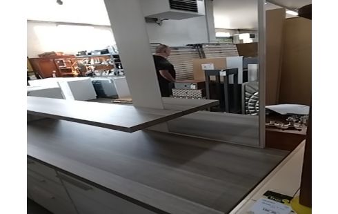 BAHUT BAS MODERNE 2'PB4 T BEIGE MELAMINĖ MIROIR