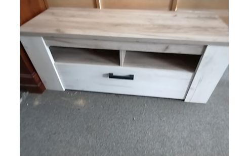 MEUBLE TV MODERNE ABATTANT MELAMINĖ