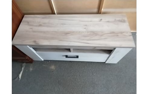 MEUBLE TV MODERNE ABATTANT MELAMINĖ
