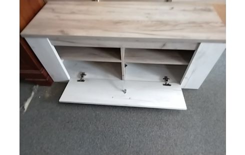 MEUBLE TV MODERNE ABATTANT MELAMINĖ