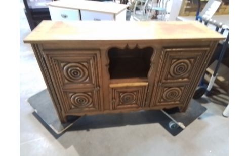 MEUBLE SCULPTE BRETON 3P1N