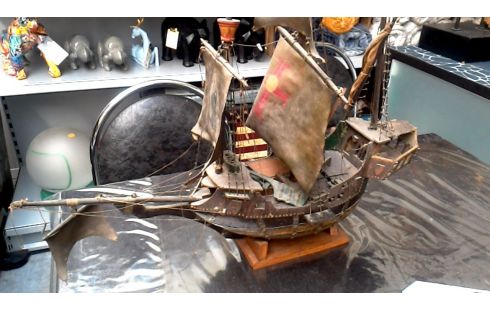 OBJET DECO, , BATEAU, , BOIS