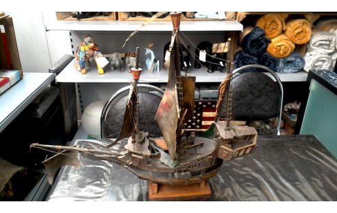 OBJET DECO, , BATEAU, , BOIS