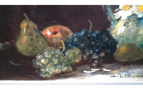 PEINTURE FLEUR DEDICACE
