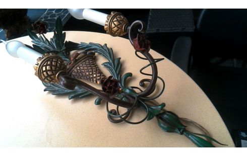 APPLIQUE MURALE, , POLYCHROME VINTAGE METAL