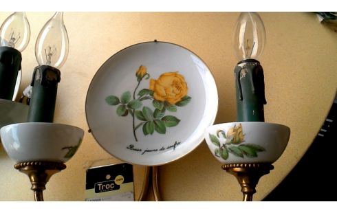 MUURLAMP DUBBEL LOT