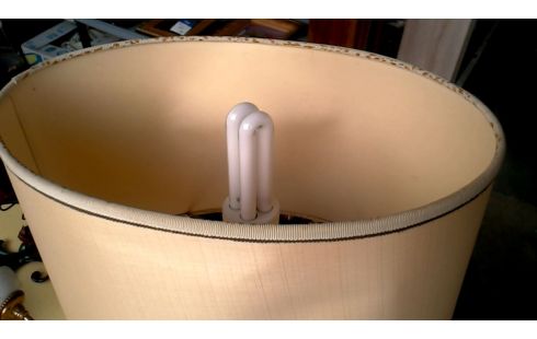 LAMPADAIRE VINTAGE, , CHOUETTE LAITON