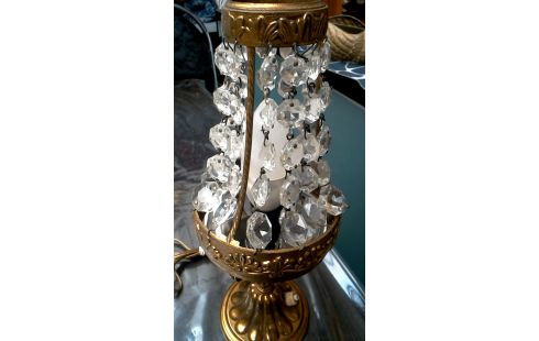 TAFELLAMP KOPER PARELS