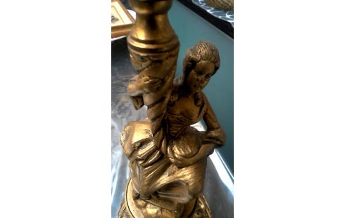 LAMPADAIRE BRONZE