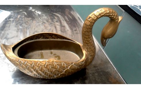 JARDINIERE CUIVRE, , CYGNE