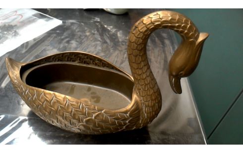 JARDINIERE CUIVRE, , CYGNE