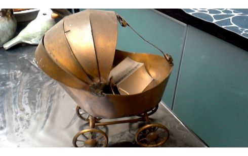 OBJET DECO, , BERCEAU CUIVRE