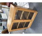 VITRINE CHENE CLAIR 2P