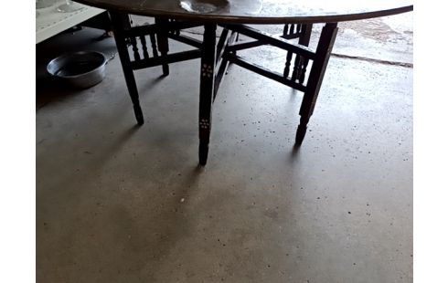 PLATEAU CUIVRE 100 CM +SUPPORT