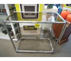 ETAGERE CHROME VERRE