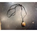 COLLIER BIJOUX PIERRE OEIL DE TIGRE