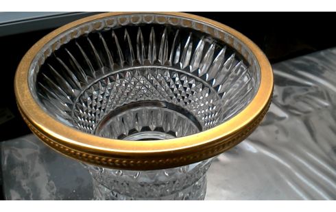 JARRÓN CRISTAL LATÓN